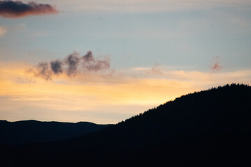 Last Light Over the Mountains