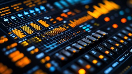 Digital audio workstation interface display