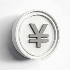 Fototapeta premium yen sign icon