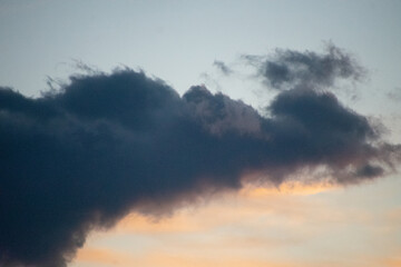 Clouds at last light