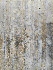 Naklejka premium Grey concrete cement stone wall texture wooden mold.
