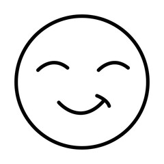 smile expression doodle transparent background