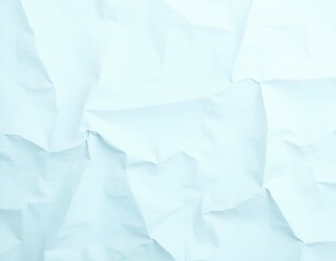 Obraz premium white crumpled paper