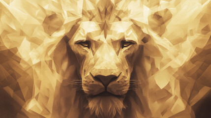 Lion for graphic work. Lion abstract art background.Animal backdrop wallpaper