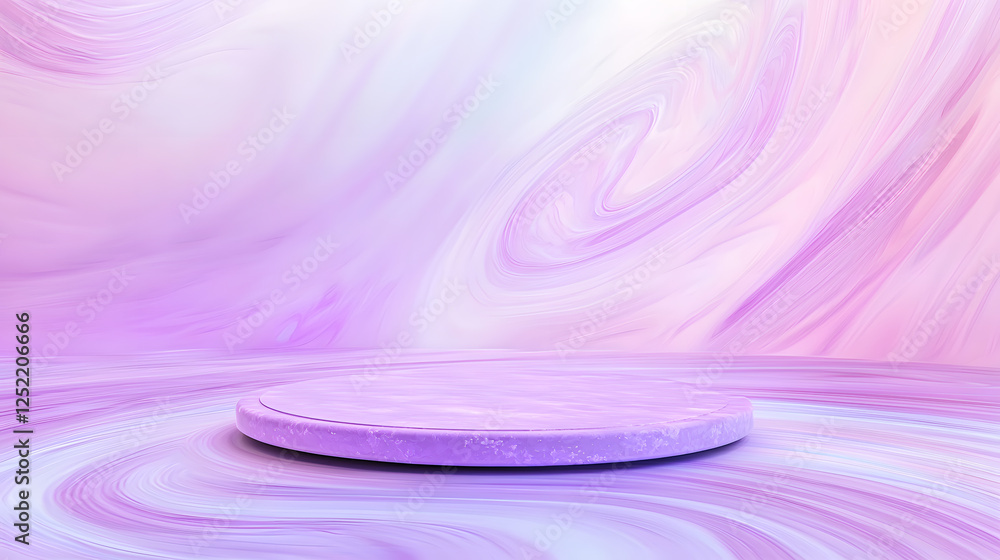 Poster dynamic swirling colors abstract art digital creation ethereal environment upward perspective visual