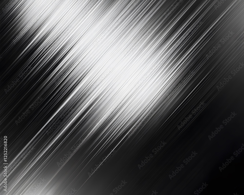 Aufkleber grayscale diagonal lines abstract image