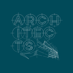 Modern Architect T-Shirt Design for Innovative Designers and City Builders