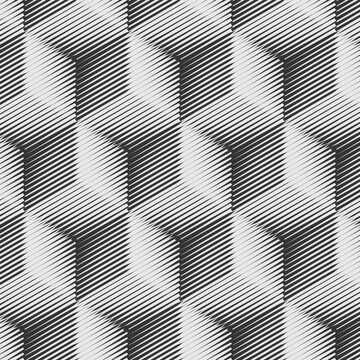 abstract asymmetrical box lines