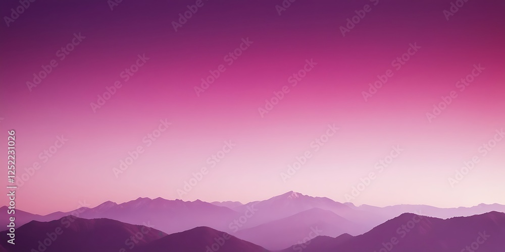 Poster pink magenta blue purple abstract color gradient background grainy texture effect web banner header 