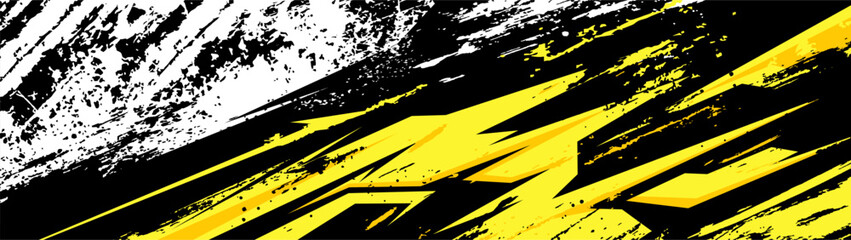 Abstract Car decal design vector. Graphic abstract stripe racing background kit designs for wrap vehicle, race car, rally, adventure and livery