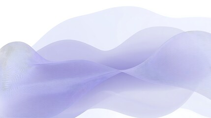 Abstract Lavender Wave Lines Design Background