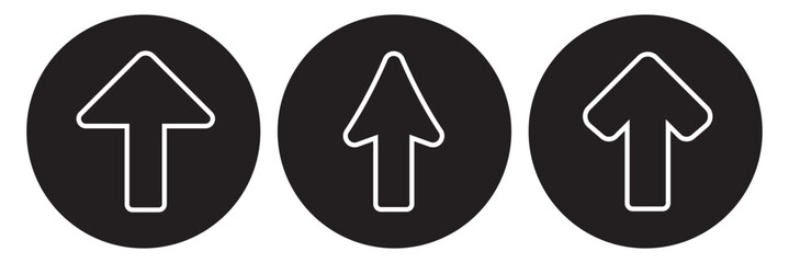 Up Arrow Icon, Upward side Icon
