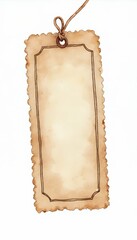 scrapbooking textured design watercolour free color beige draw element atic hand sign ticket object pattern hand decoration print drawn entry single cutout white paper backdrop ticket paper blank