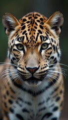 sleeping cat normally event shoot hours hard local portrait shot light nocturnal was close this endangered zoo condition overcast amur leopard leopard portrait cat animal mammal wild predator