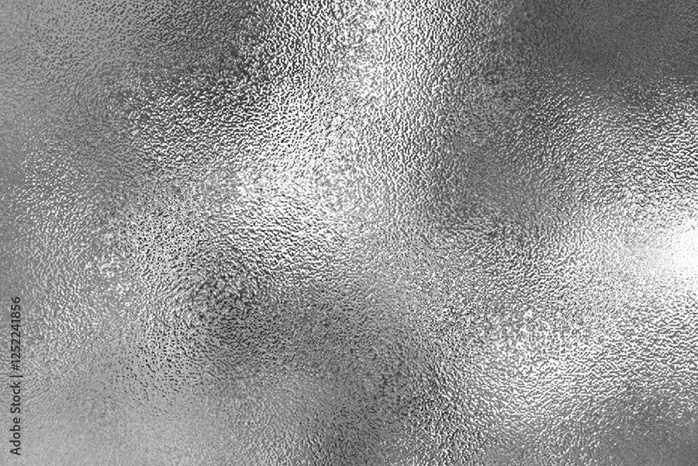 Poster gray foil glass texture background. abstract gradient bright light reflection and shiny rough textur