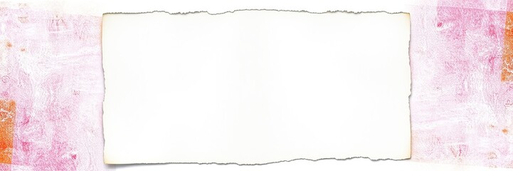 Obraz premium Classic Journaling: Antique Notebook with Ripped Pages