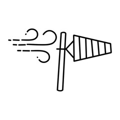 storm disaster icon illustration