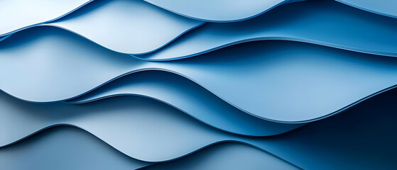 Blue wave abstract background design (2)