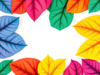 Obraz premium Geometric Leaf Patterns: Eye-Catching Designs for Web Promotions