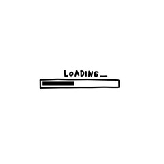 doodle loading bar