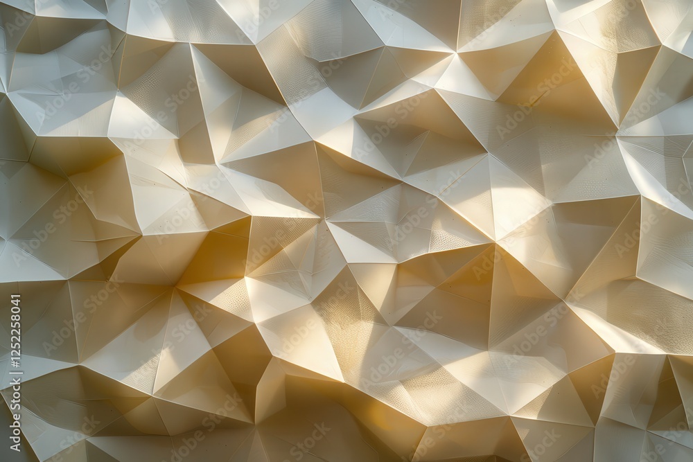 Poster abstract background of textured paper with geometric shapes and soft lighting for creative projects 