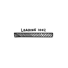 doodle loading bar