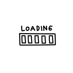 doodle loading bar