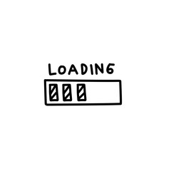 doodle loading bar