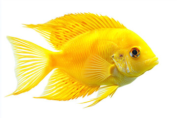Tropical fish isolated on a white background