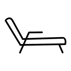 vector illustration of a chair