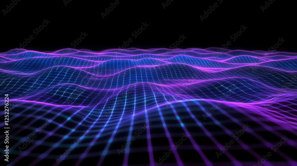 Poster technology abstraction wave network