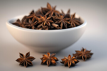 star anise in a bowl