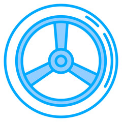 Fototapeta premium Warp Drive Icon For Design Elements