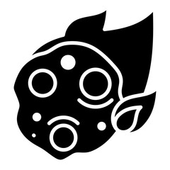 Meteor Shower Icon For Design Elements