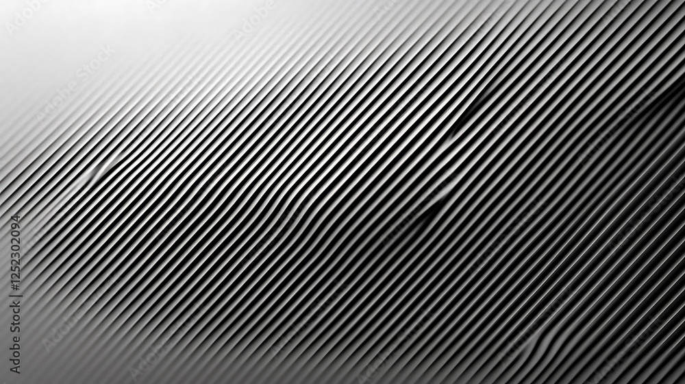Poster abstract black and white diagonal lines pattern