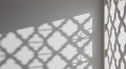 Intricate Shadow Play: A Study in Light and Pattern
