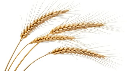 Golden Wheat Stalks, a Harvest Bounty of Nature's Abundance