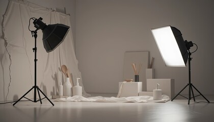 Indoor product photography minimalist lighting ideas
