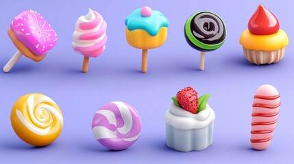 Colorful Candy Display