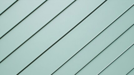 Fototapeta premium Diagonally Arranged Light Green Wooden Planks