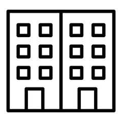 Apartment Outline Icon