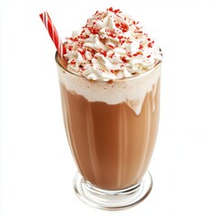Holiday Peppermint Mocha Shake