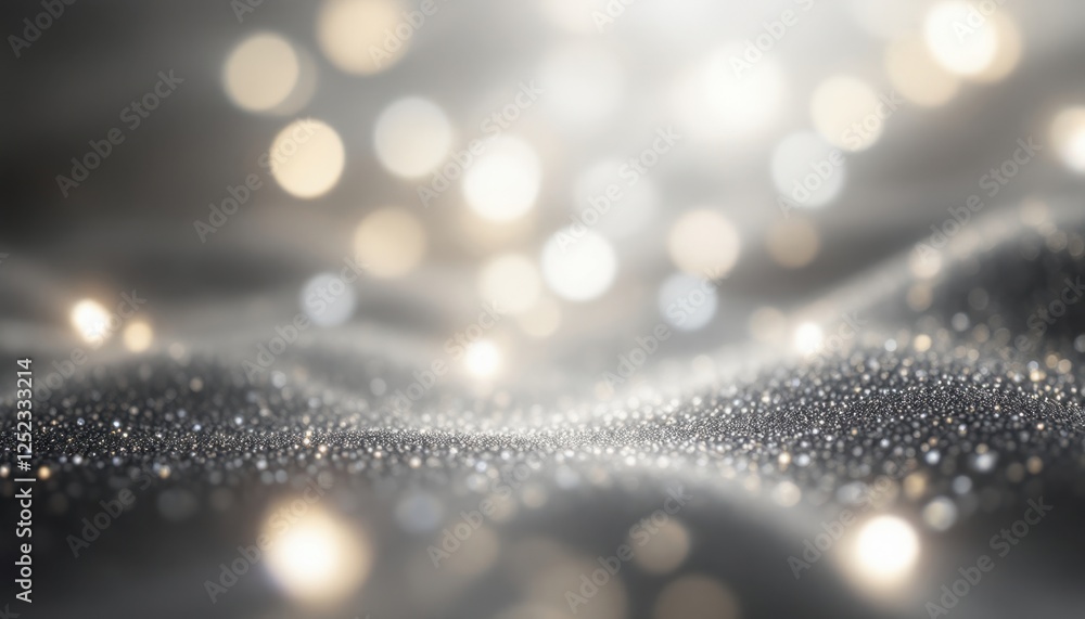 Poster abstract glittering bokeh background with sparkling lights in soft focus