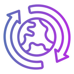 sustainable Gradient icon