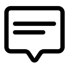 chat icon for illustration