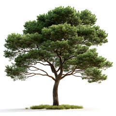 Obraz premium tree isolated on white background