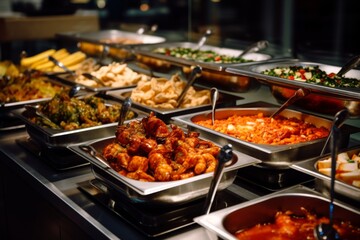 Obraz premium Close up of a buffet
