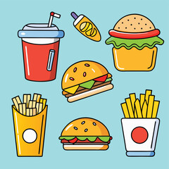 fast food icons
