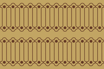 The Trellis pattern is characterized by the intricately assembled patterns of various lines.