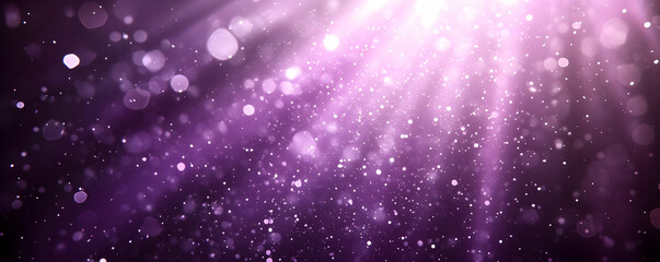Fototapeta premium Purple light bokeh background